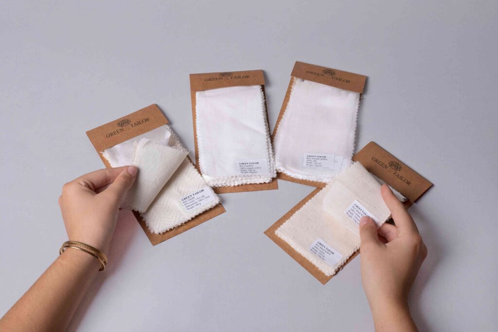 Green Tailor swatch books